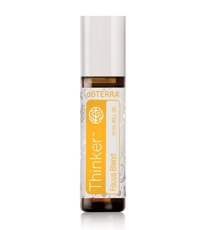 «Мыслитель» смесь эфирных масел для концентрации внимания, doTERRA Thinker, роллер 10 мл