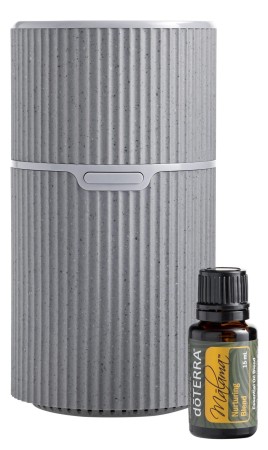 Набор портативный диффузор doTERRA «Pilot Max» на аккумуляторе (120 мл) + Питающая смесь Malama 15 мл