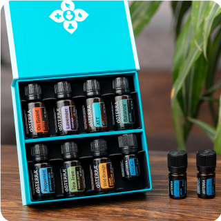 Набор эфирных масел для массажа doTERRA "Техника АТТ" (AROMATOUCH TECHNIQUE), 7x15 мл + 3x5 мл