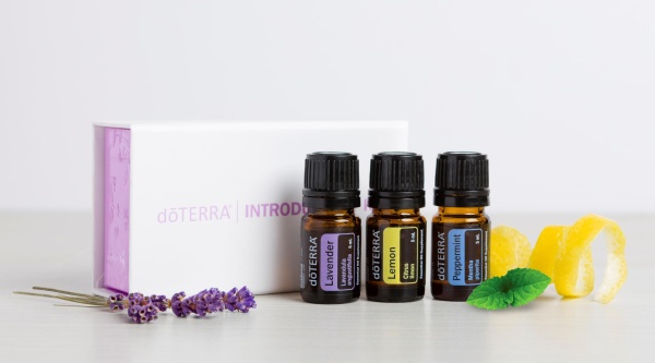 Ознакомительный набор эфирных масел doTERRA, 3x5 мл