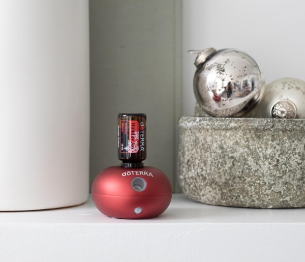 Портативный диффузор doTERRA Bubble с датчиком движения (красный)