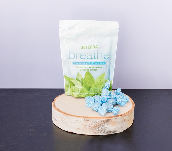 Леденцы «Бриз» для рассасывания dōTERRA «Breathe», 30 шт