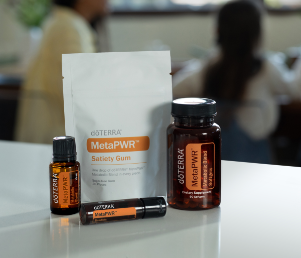 Жевательная резинка для контроля аппетита doTERRA MetaPWR, 30 штук