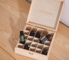 Деревянная коробка с лого doTERRA на 25 масел (по 15 или 5 мл)
