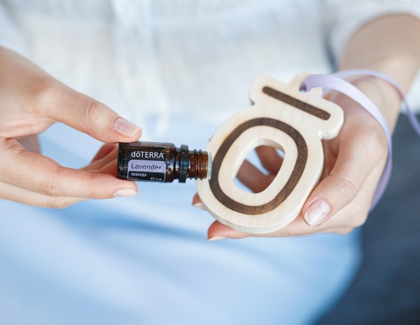 Деревянный диффузор в наборе с маслами doTERRA, 3x5 мл