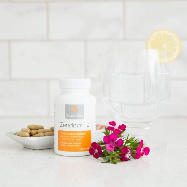 doTERRA Зендокрин комплекс для детоксикации, Zendocrine Detoxification Complex, 60 растительных капсул