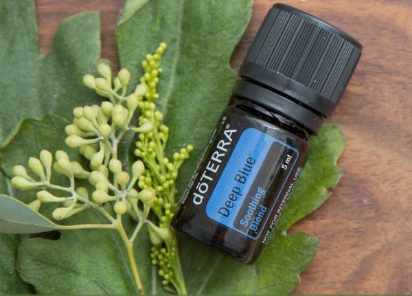 "Дип Блю" успокаивающая смесь эфирных масел для массажа, doTERRA Deep Blue, 5 мл