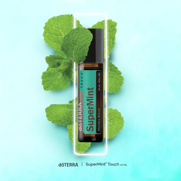 «СуперМинт» смесь эфирных масел мяты, doTERRA SuperMint Touch, роллер 10 мл