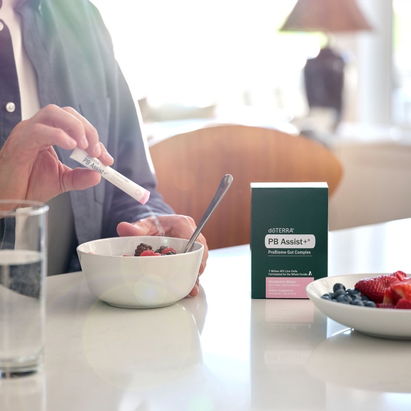 Комплекс для поддержания здоровья кишечника PB Assist+ ProBiome Gut Complex doTERRA, 30 саше