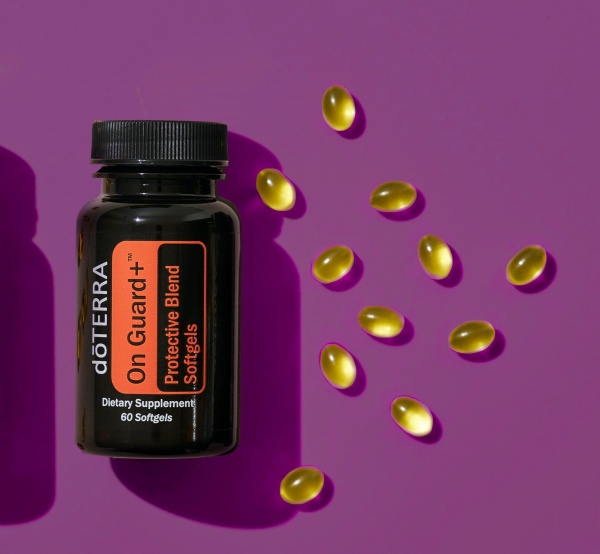 doTERRA Защитная смесь Он Гард+  в капсулах, On Guard+ Protective Blend, 60 капсул