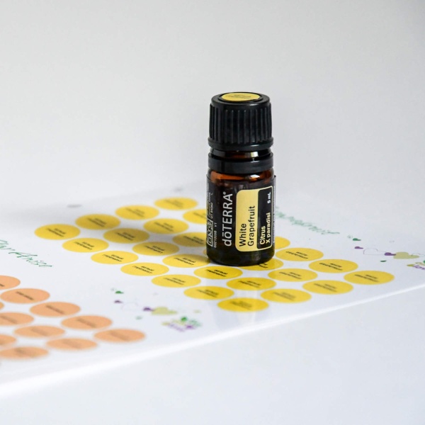 Эфирное масло dōTERRA Белый грейпфрут, White grapefruit, 5 мл