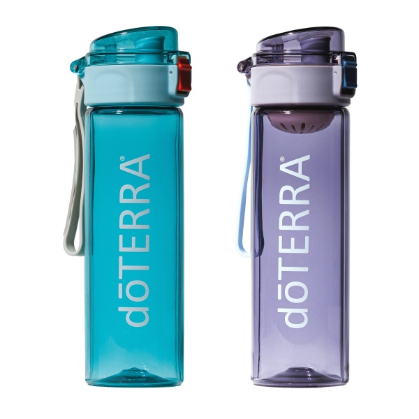 Набор doTERRA «Солнце в воде» для активного образа жизни (бутылка голубая + MetaPWR)